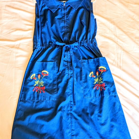 VINTAGE 1960's House dress - Picture 1 of 5